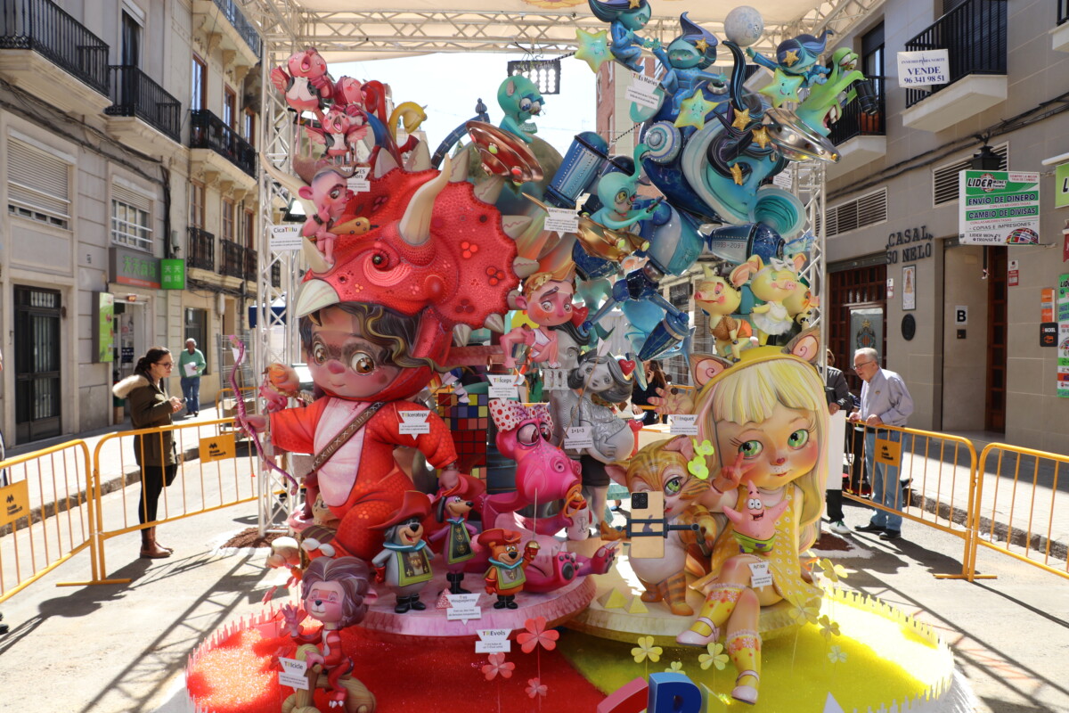 Convento Jerusalén-Matemático Marzal, primer premio de Sección Especial fallas infantiles 2023